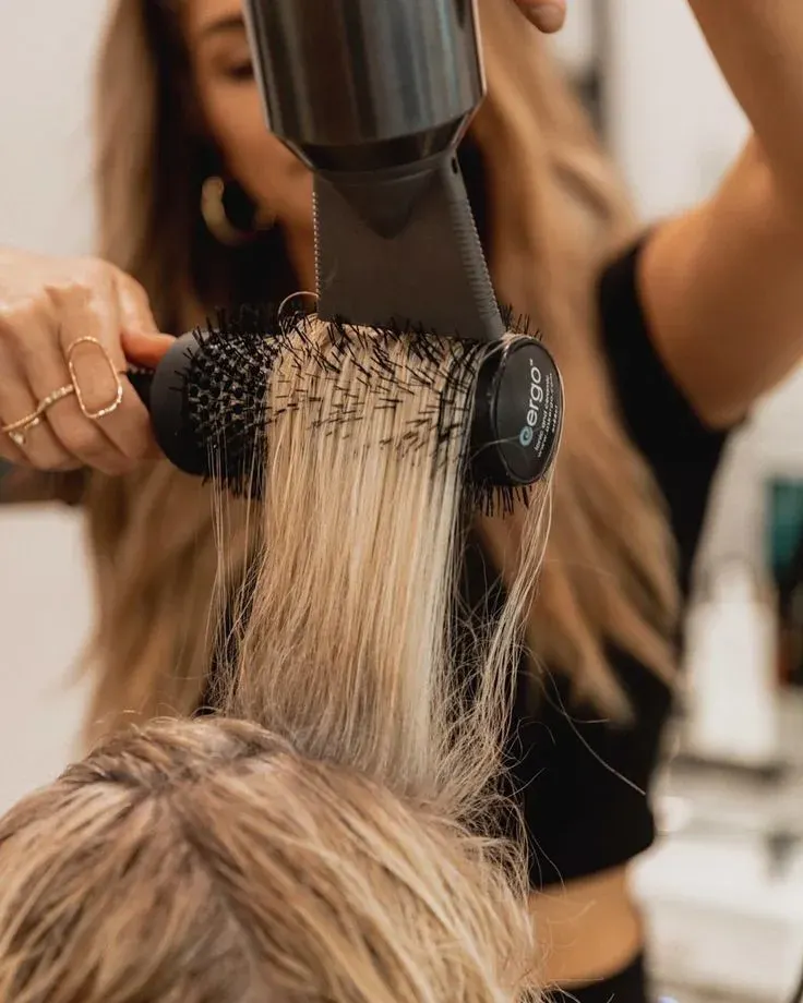 blow-dry